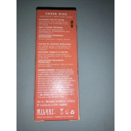 NEW in BOX Milani Cheek Kiss Liquid Blush 0.37oz/10.8mL. CHEEKY CORAL 130