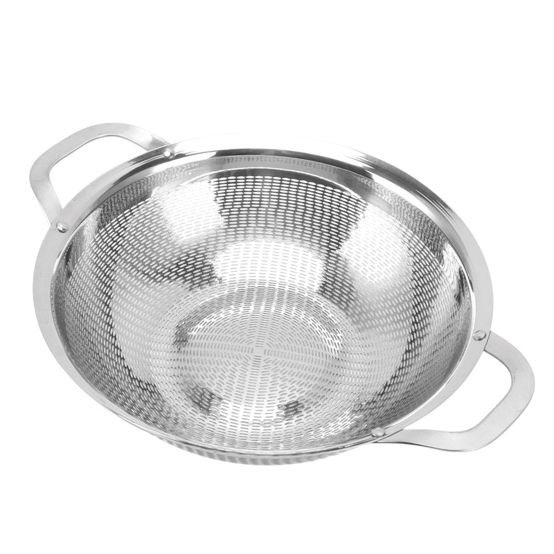Stainless Steel Colander Multipurpose Mesh Strainer Baskets Fruit Vegetable Drain