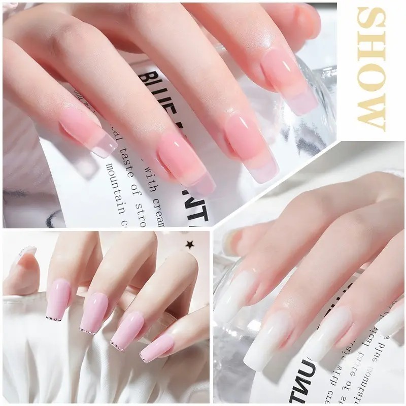 Kit Polygels Para Extensión De Uñas, Kit De Esmaltes De