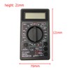 JZK DT-830D Black Digital Multimeter Voltmeter Ammeter Digital LCD Multimeter,