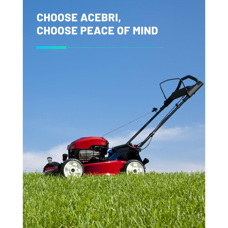 ACEBRI Gator Mower Blade 60'' for Kubota K5647-34330 K5647-34340 70000-25001,for