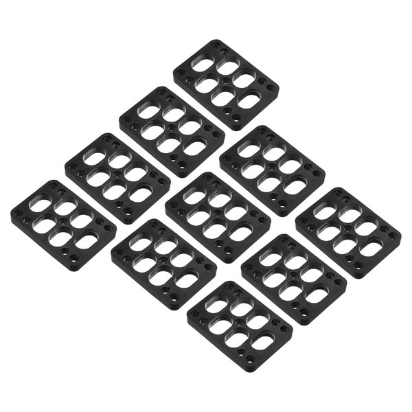PATIKIL 3/8" Skateboard Riser Pads, 10 Pack PU 3x2 Skateboard