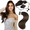 Moresoo 14 Inches / 35 cm Bondings Remy Real Hair