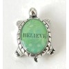 Ganz Mini Lucky Message Turtle "BELIEVE" Charm Token Figurine w/Poem