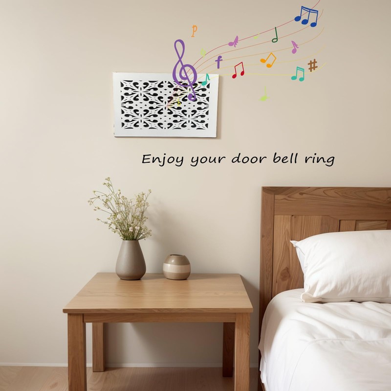 Doorbell Chime Cover Modern Home Decor Chime Box Only Premium