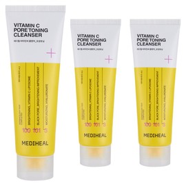 Mediheal Pore Toning Cleansing Foam, 120ml, 3 pieces / 메디힐 모공토닝 클렌징폼, 120ml, 3개