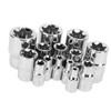 14Pcs E Star Socket Set Chrome Vanadium Steel Portable External