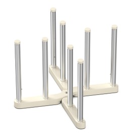 KORRTFID Reusable Storage Bag Drying Rack, Retractable Metal Bottle Drying Rack, Collapsible Cup Draining Rack for Water Bottles, Mason Jars, Mugs, Glass and Sports Bottle(1 Pcs)