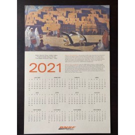 Burlington Northern Santa Fe Railway BNSF 2021 Railroad single page Calendar