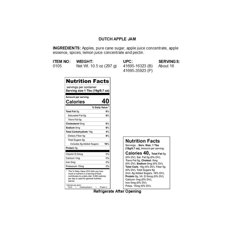 Braswell's Ducth Apple Jam