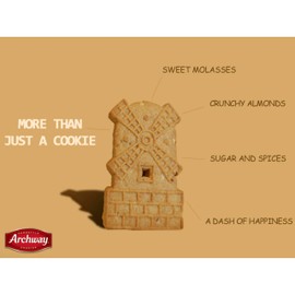 Archway Cookies, Crispy Windmill, 9 Ounce (Count of 9) Pack of 1