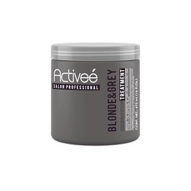 Tratamiento Capilar Activee Professional Blonde & Grey Reduce la Oxidacion del Cabello con Canas y Decolorado dandole un tono plateado natural