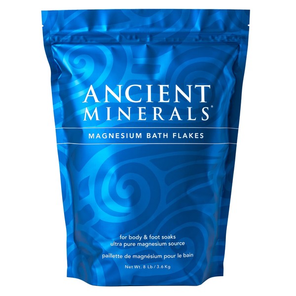 Ancient Minerals Magnesium Bath Flakes – Pure Zechstein Magnesium Chloride