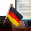 TSMD Germany Stick Flag German Small Mini Hand Held Flags,5x8