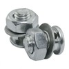 ZRM&E 8Pcs Brake Cable Regulator Clamp Lock Screw Bolt Locking