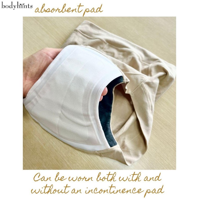 Women's Ultra Breathable Absorbent Underwear – Soft Supima Cotton, Skin-Friendly,