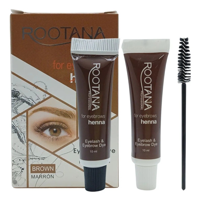 Gel Tinta Henna Tinte Pigmento Para Cejas Y Pestañas Lashes