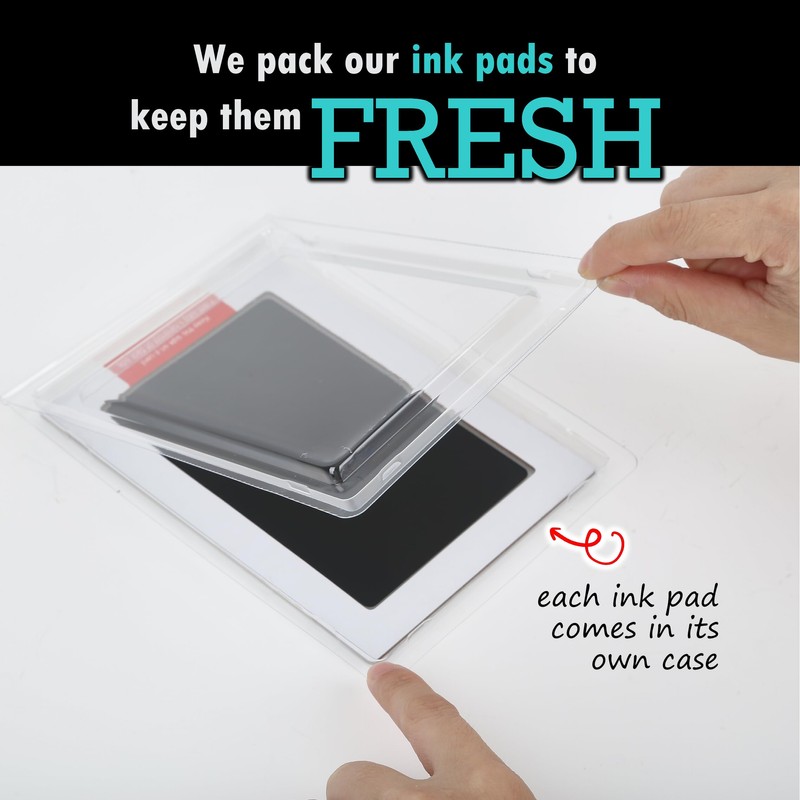 Large Inkless Pet Paw Print Kit | Clean-Touch Ink Pads