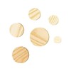 wolfcraft 8 Wooden Plugs, Ø 40 mm I 2945000 I