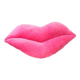 HOLIDYOYO 3D Lip Throw Pillow 50 cm Hot Lips Decorative Pillow Soft Cute Pillow Kiss Pillow Bolster for Bed Living Room