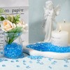 SOFPLATE 1000Pcs 7MM Blue Wedding Table Scatter Confetti Crystals Acrylic