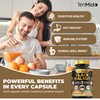 Black Walnut Supplement - 6in1 Blend with Wormwood, Turmeric, Papaya,