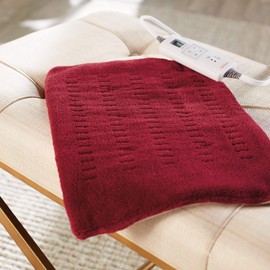 Sunbeam 002014-915-000 Xpressheat Heating Pad, Garnet Red, 12 x 15 Inch, Medium