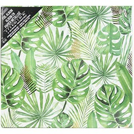 Colorbok 74185 12in Album Foil Palms Bastelalbum, mehrfarbig