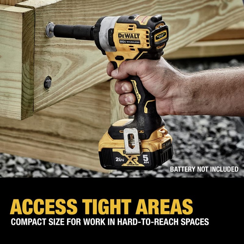 DEWALT DCF911B 20V MAX* 1/2" Impact Wrench with Hog Ring