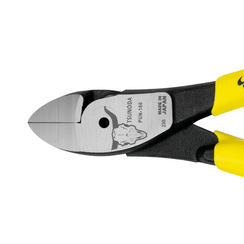 Tsunoda Electric Power Thin Blade Nipper, 6.3 inches (160 mm)