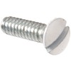 Hillman 4189 White Electrical Switch Plate Screw 6-32 x 1/2IN.
