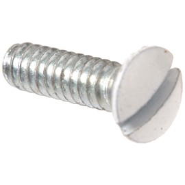 Hillman 4189 White Electrical Switch Plate Screw 6-32 x 1/2IN. (20-Pack)