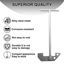 Aulpq Garbage Disposer Unjamming Wrench, for Waste King also for Moen Garbage Disposals