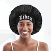 Constellation Print Satin Sleep Bonnet, Soft Comfortable Sleeping Bonnet, Make