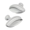 PME LY1000 Veined Lily Plunger Cutters, Small Size, Set of