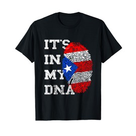 It is in my DNA Puerto Ricaner genetics Puerto Rico T-Shirt
