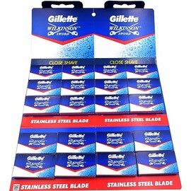 100 x Gillette Wilkinson Sword Razor Blades