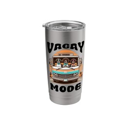 German Shorthaired Pointer Vacay Mode Adventure Stainless Steel Insulated Tumbler