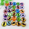 Julie Wang 100PCS/Pack Wholesale in Bulk Assorted 8mm Round Glass