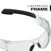 Mechanix Wear Vision Type-N (One Size Fits All, Clear-Black/Clear)