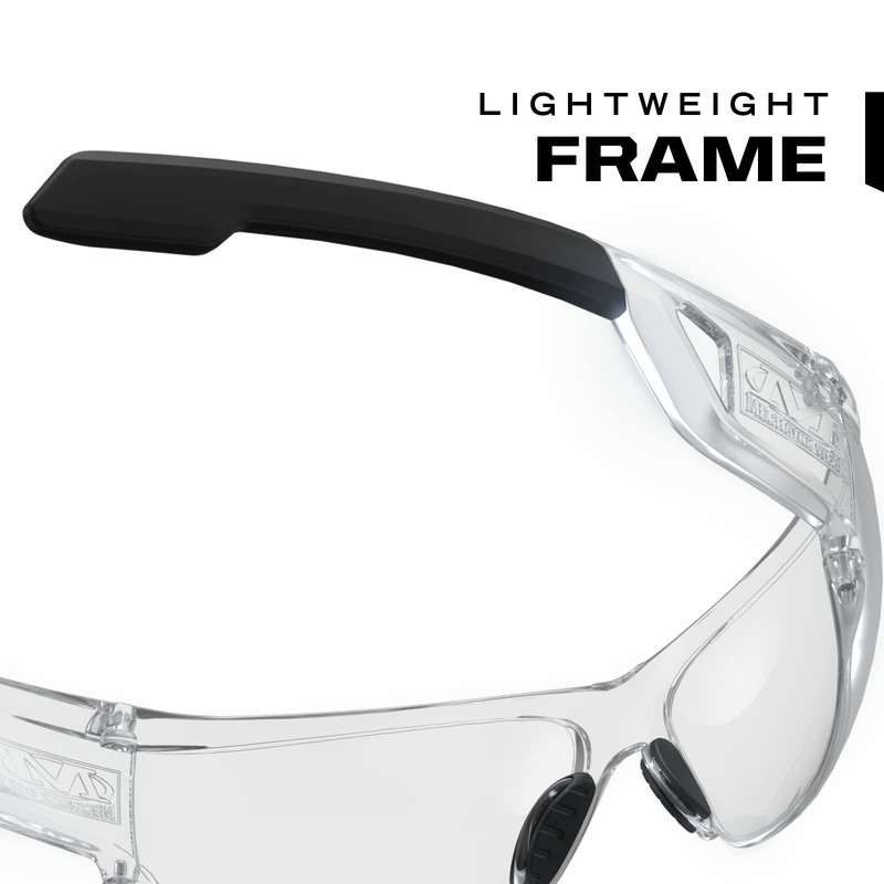 Mechanix Wear Vision Type-N (One Size Fits All, Clear-Black/Clear)
