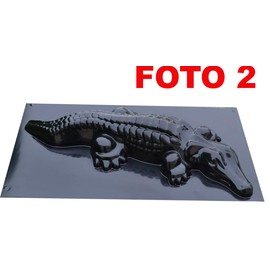 Betonex Mold Casting Crocodile DECORATIV Concrete Gator Garden Mold Alligator (#A07)