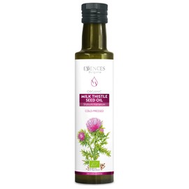 Essences Bulgaria Organic Milk Thistle Oil 250ml | 100% Natural Cold-Pressed Oil | Extra Premium Quality | No Additives or Preservatives | Non-GMO | Vegan