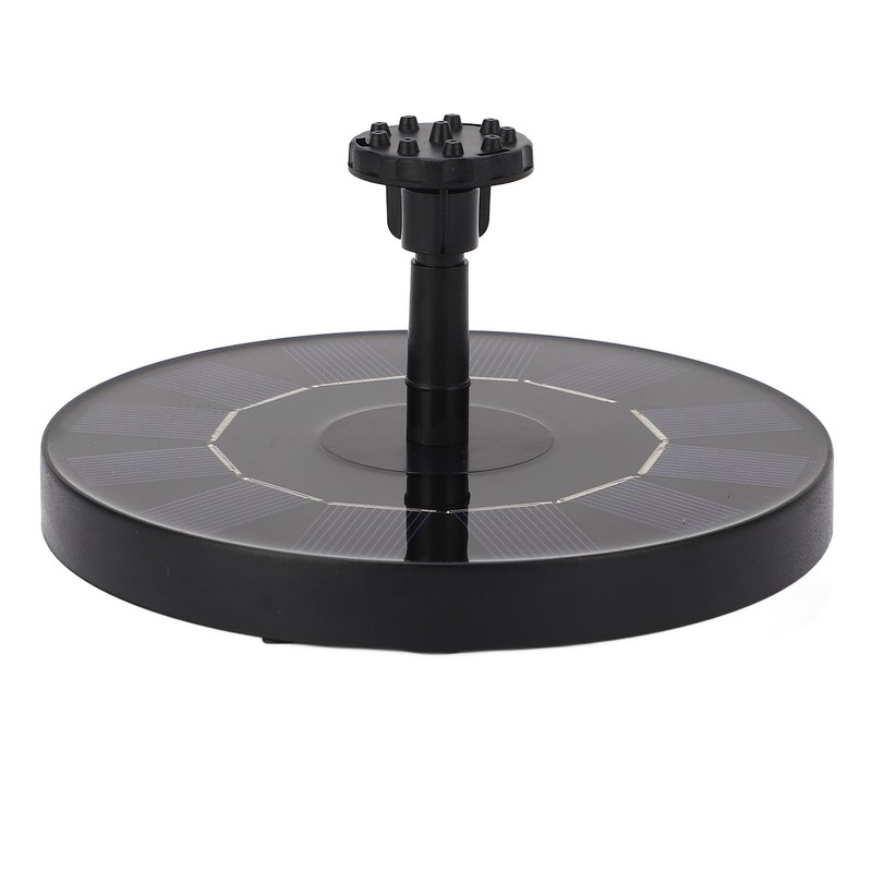 Solar Water Pump 1W 130mm Solar Panel Fountain Pump 30‑50cm