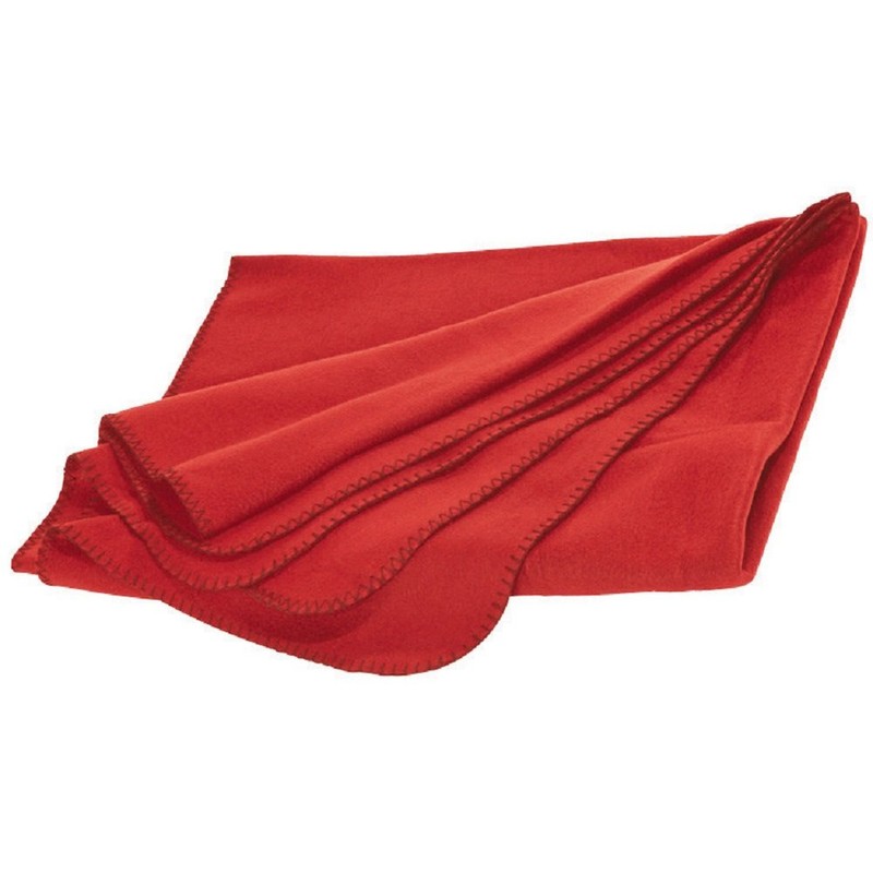 XL Fleece Blanket and Cushion in One, Red, Approx. 180