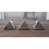 NATURAL PYRITE MEDIUM GEMSTONE PYRAMID 27-30mm
