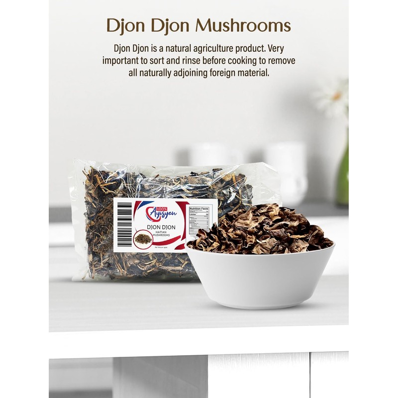 Djon Djon - 2 Oz - Grown in Haiti -