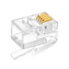 NECABLES 20Pack Telephone Modular Plug RJ9/RJ10/RJ22 4P4C Connector for Phone