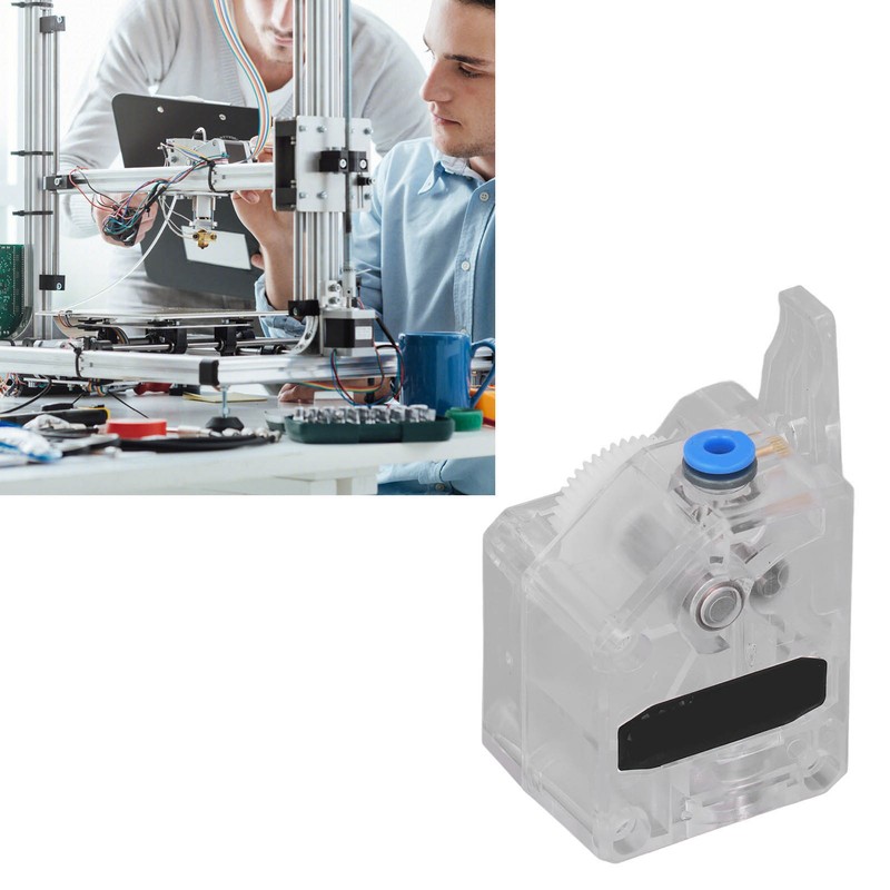 3D Printer Extruder Dual Gear 1.75mm Filament Feed Printing Accessory