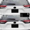 BOGAR TECH DESIGNS Rear Trunk Chrome Delete Overlay Compatible with